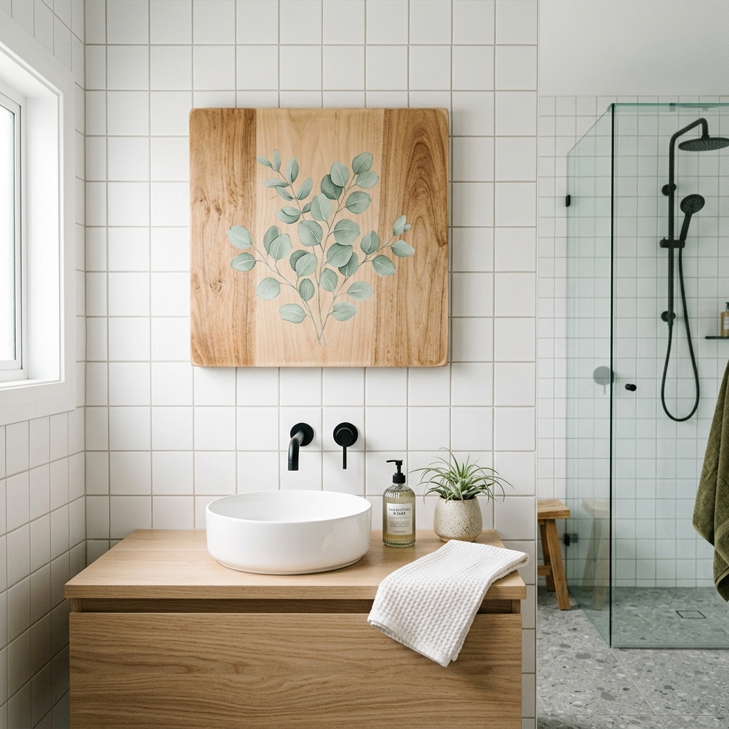Quadro Decorativo - Folhagem Tropical